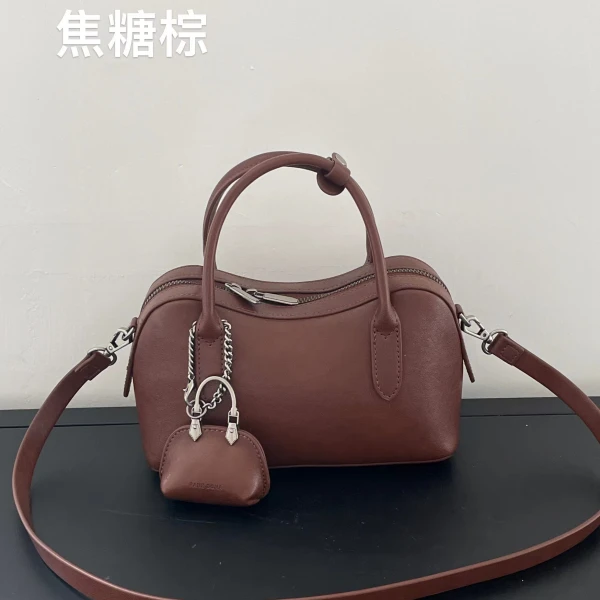 【YI CHEN】SK-92260-焦糖棕-高定轻奢时尚百搭潮流女士包包