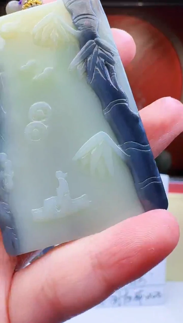 定制和田玉玉雕臻品馆天然和田玉（拍一发一）