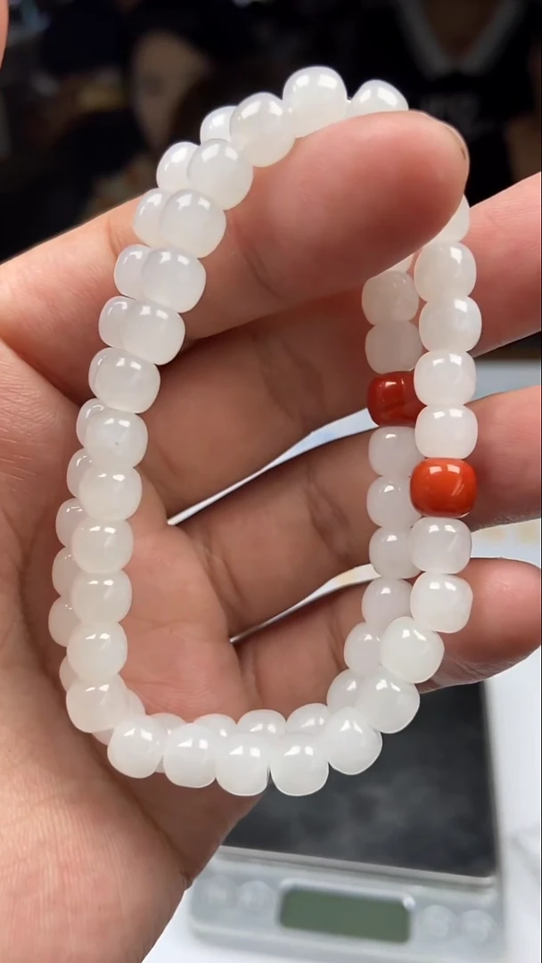 未镶嵌手链和田玉天然和田玉拍一发一S1945