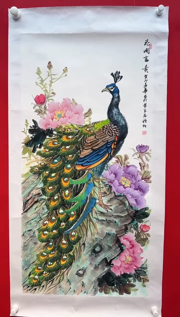 国画画家陆远华纯手绘原作