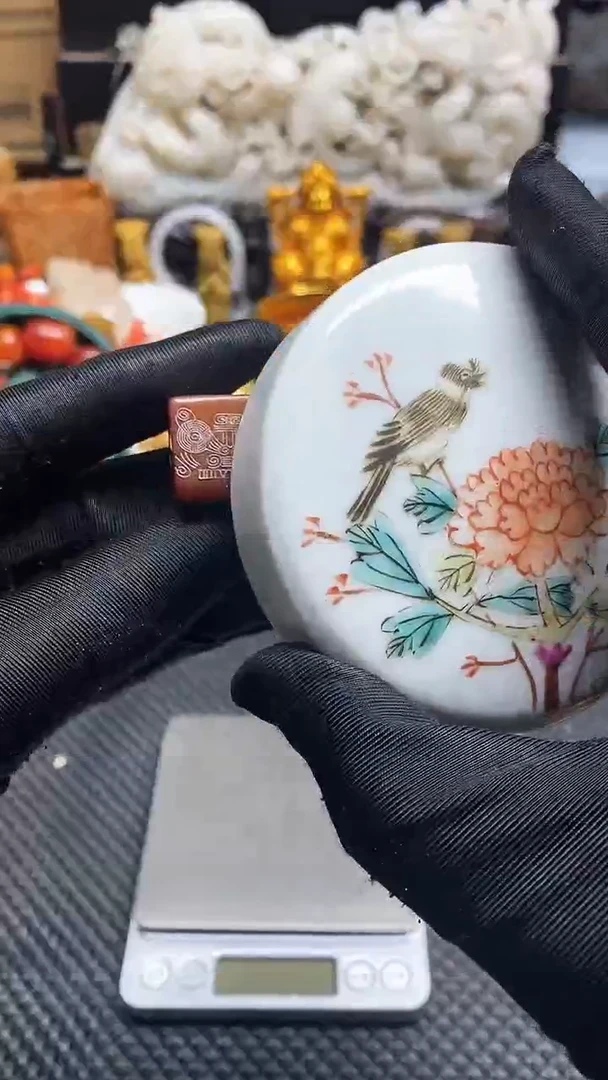 【闪购商品】瓷片瓷片瓷器 摆件1个