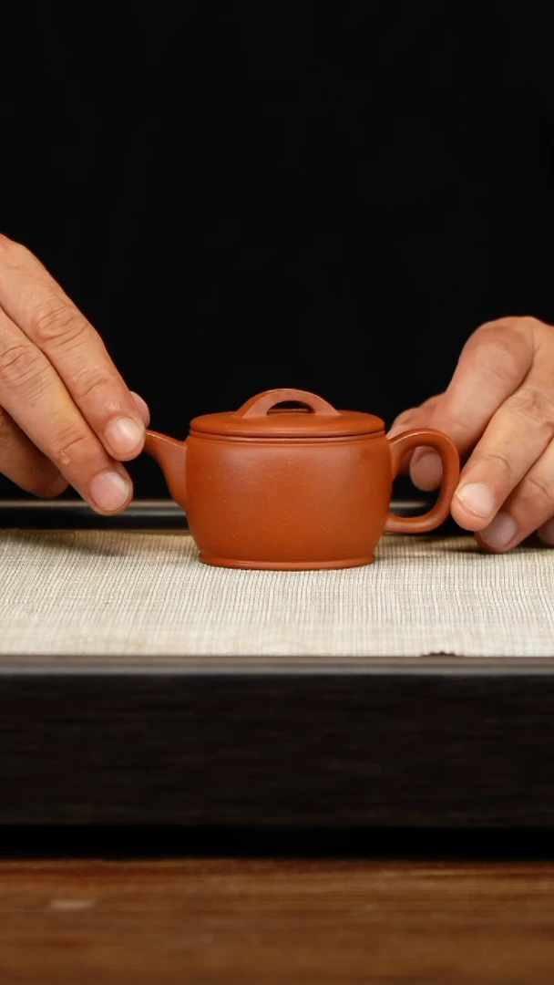 茶壶紫砂朱泥30目汉瓦