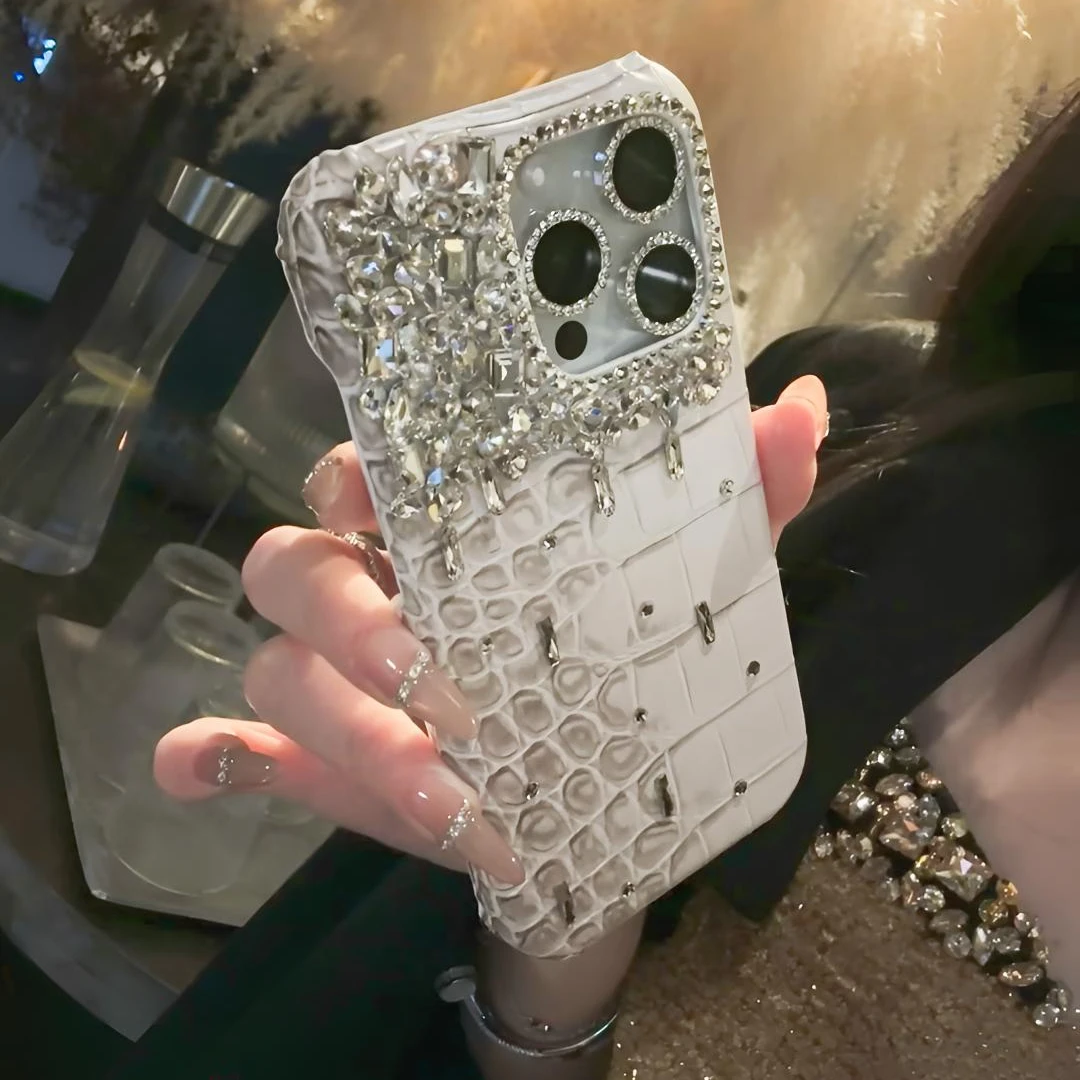 高奢款喜马拉雅适用于苹果iPhone17promax手机壳16轻奢风15闪钻14