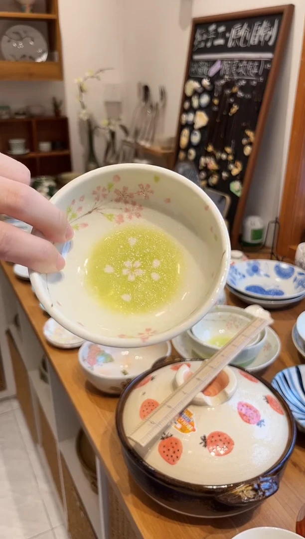 瓷片阿*樱花圆形味碟