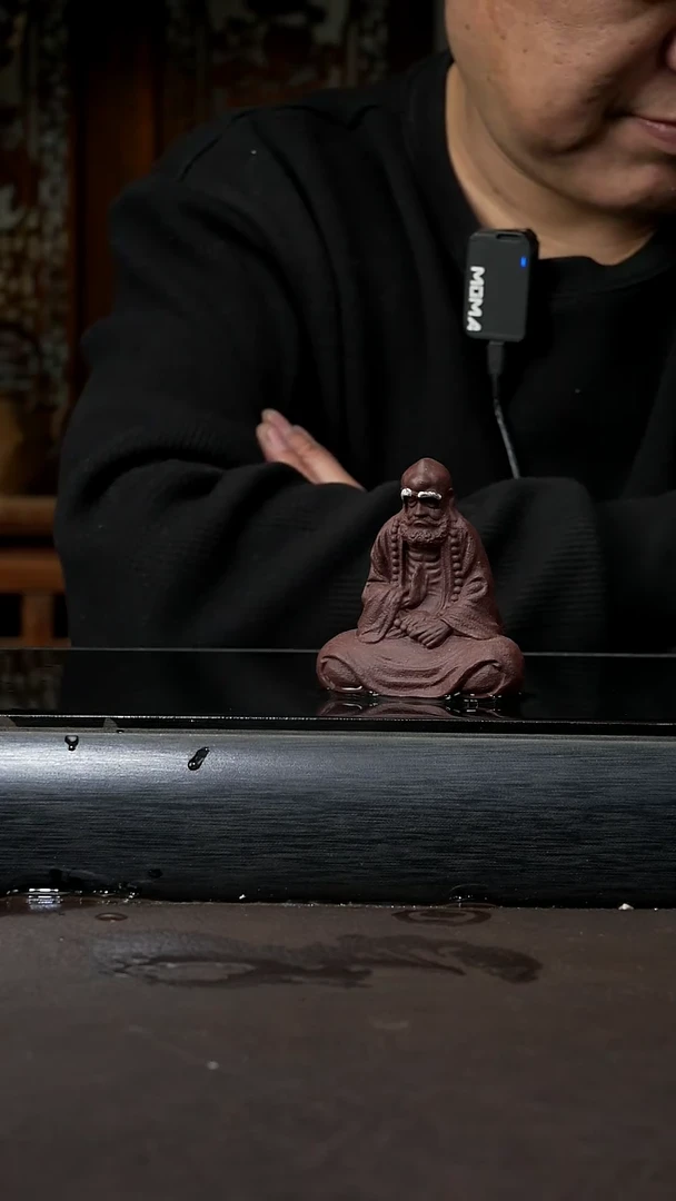 【闪购商品】紫砂茶壶达摩茶宠 004