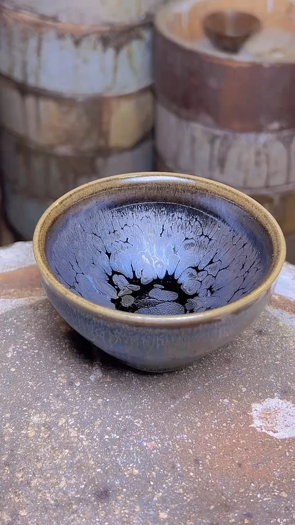 茶盏1****362大油滴建盏主人杯