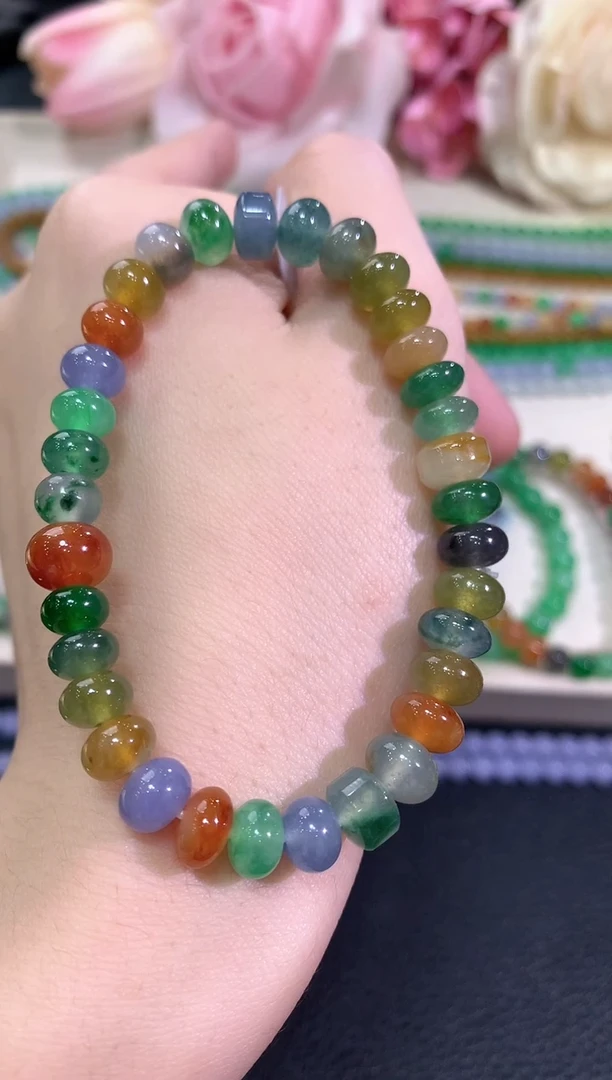 未镶嵌手串翡翠冬日珠宝E788