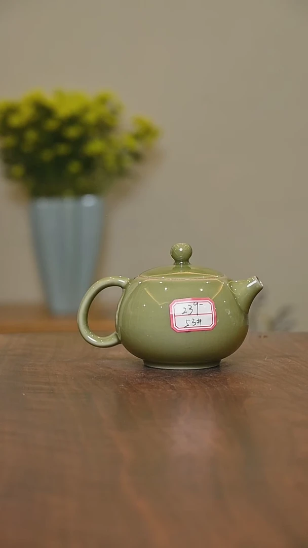 53#西施壶 矿石釉 微瑕 朱家汝款