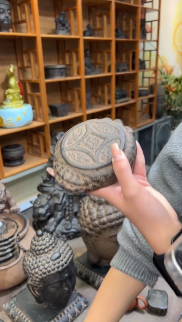 陶土【火山泥】金蟾小底座