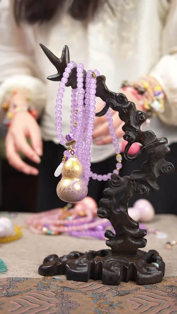 030玖澄文创漆艺葫芦国风配饰葫芦系列