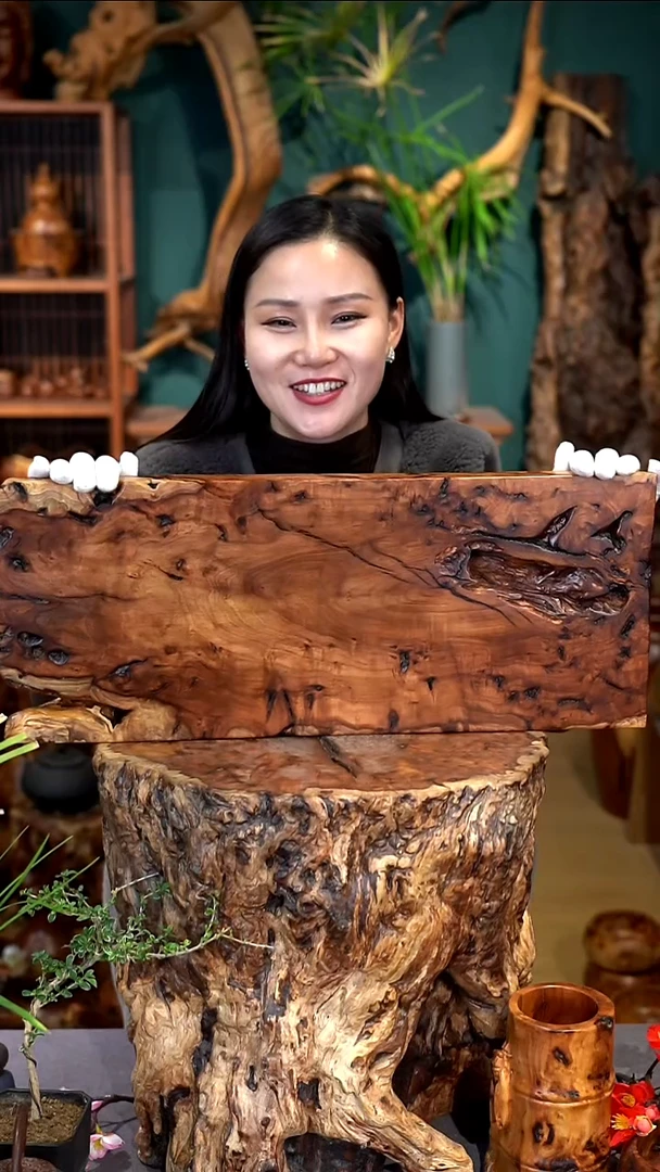木雷击枣木干泡台