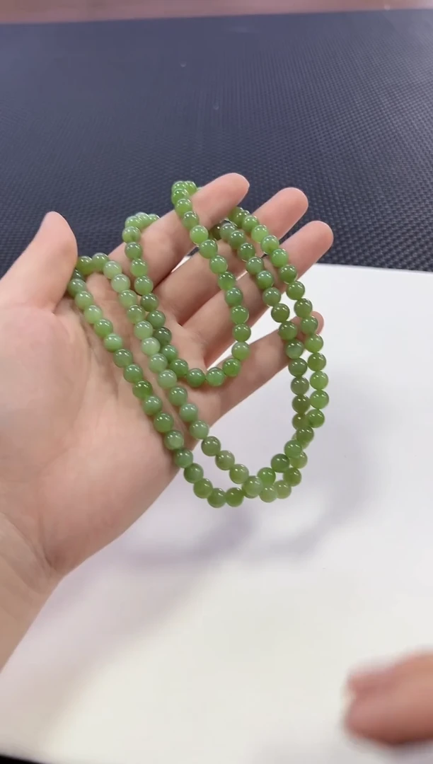 【闪购商品】和田玉项链未镶嵌约7mm+（多样性发一件）