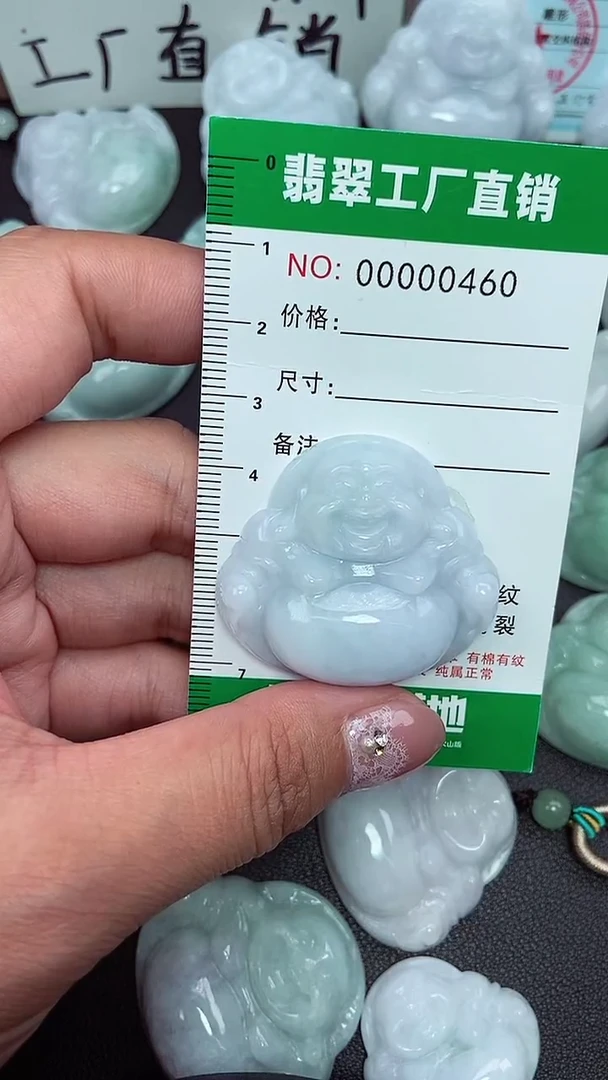 颈饰未镶嵌翡翠缅甸天然翡翠0460