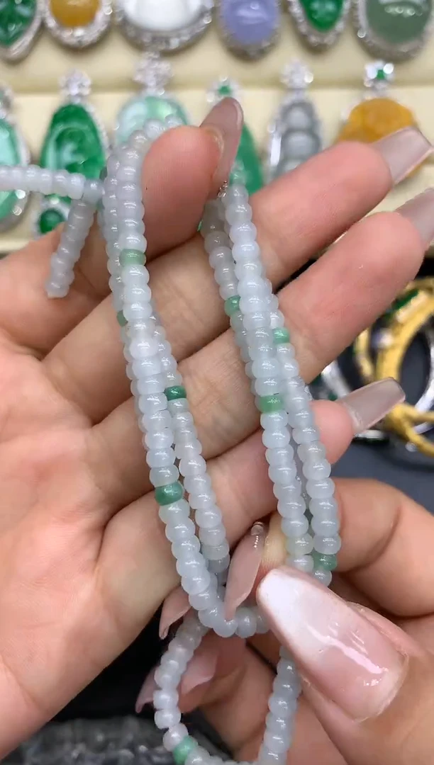 颈饰未镶嵌翡翠96-中国好珍宝