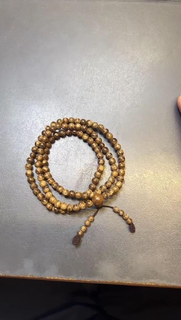 沉香手串张*明0.5亚奇奇楠种特价圆珠多圈多样性发货1条