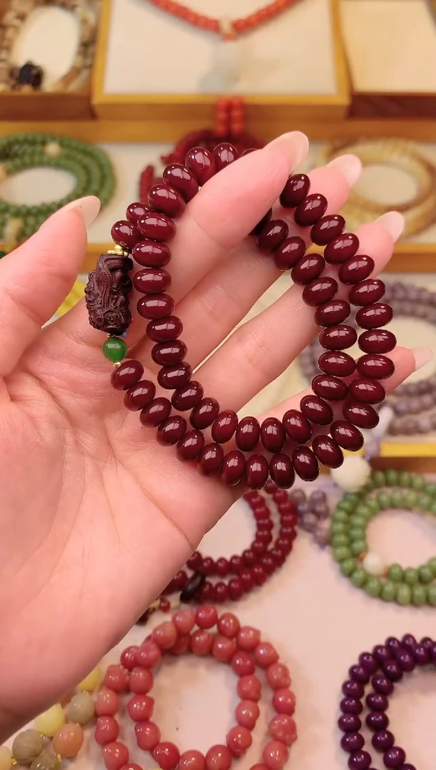 手串白玉菩提孤品20