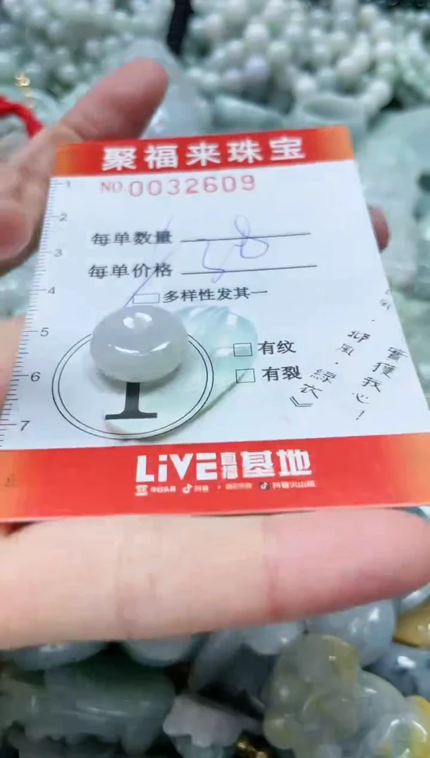 【闪购商品】翡翠颈饰未镶嵌闪购0032609多样性发其一