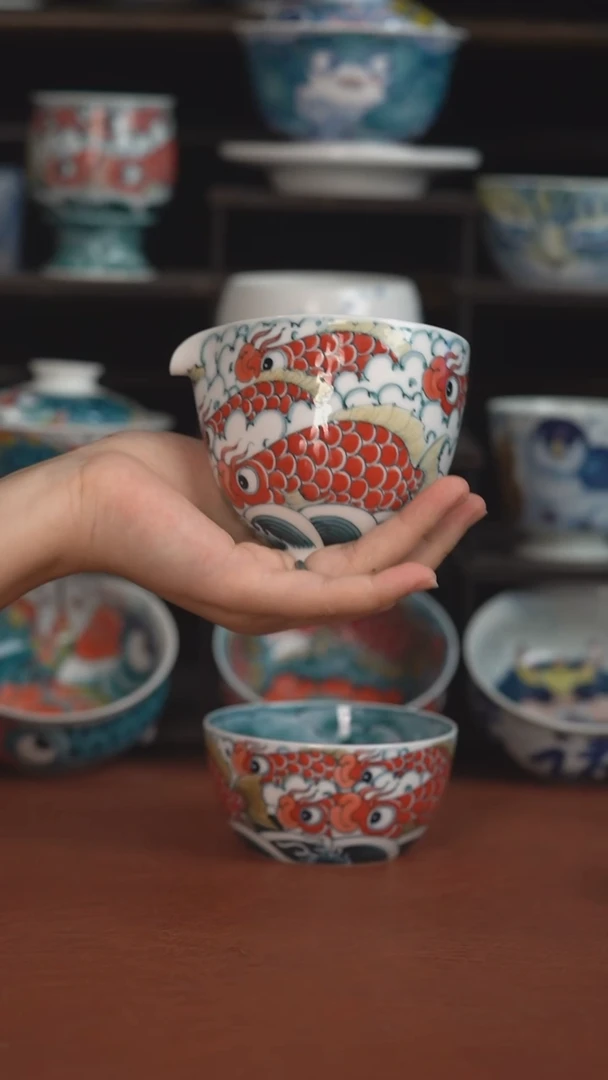 老师作品九鱼公道杯（宠粉福利 ）
