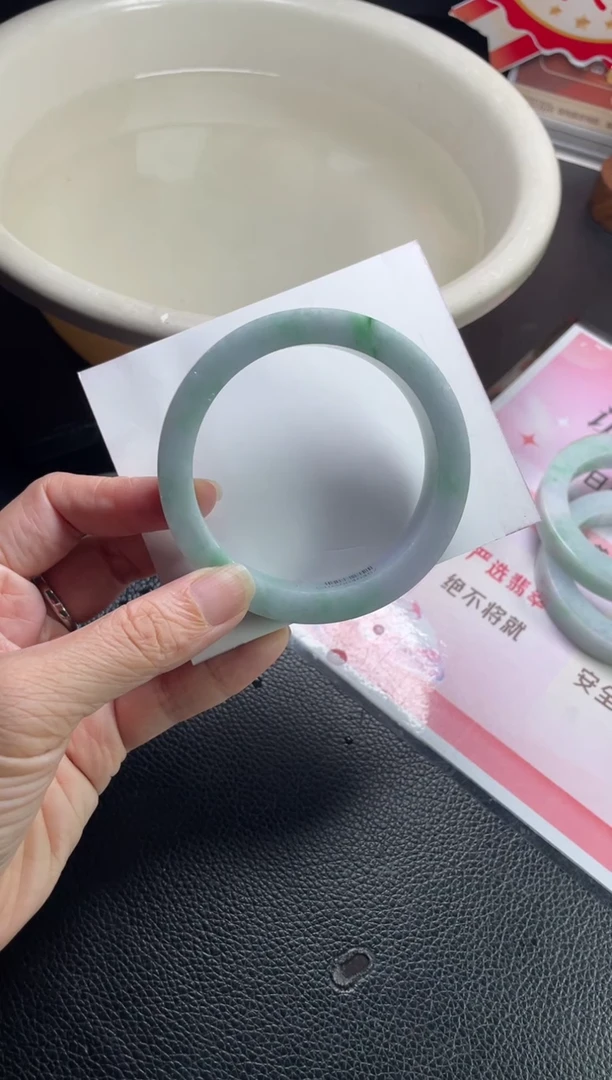 未镶嵌手镯定制翡翠安****～定制手镯ZBZX3/DZS