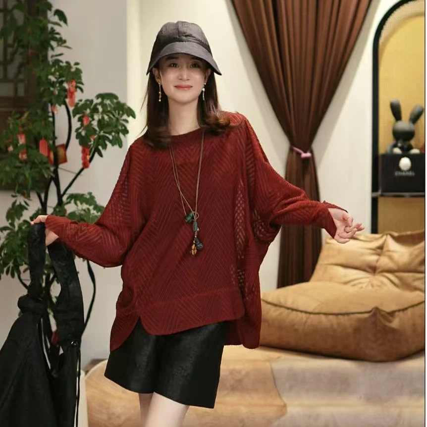 【玉洁定制】"依动漫舞“时尚休闲百搭设计感上衣LBW25044