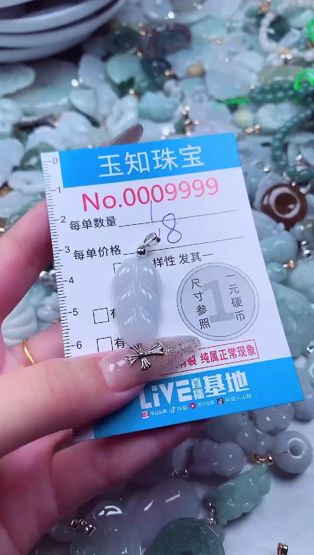 翡翠未镶嵌吊坠(不含链)9999