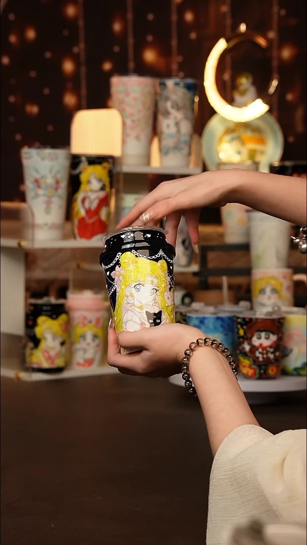 （玉泥）景德镇手工手绘文创陶瓷杯