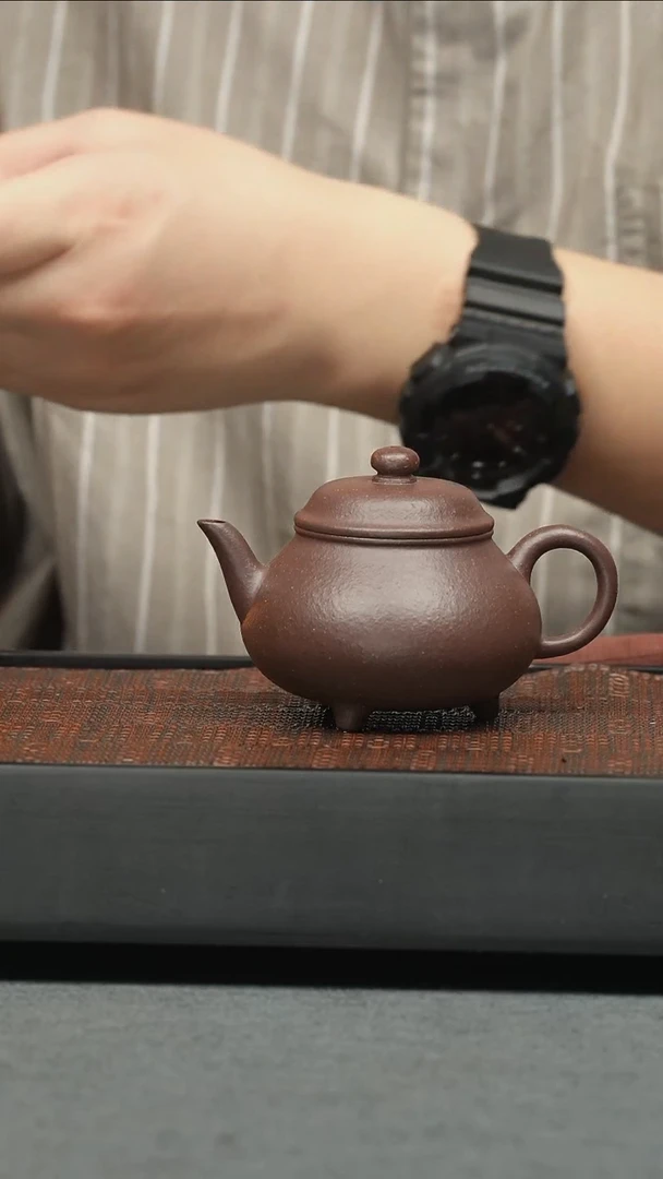 茶壶紫砂五堂 砚北斋-老紫泥