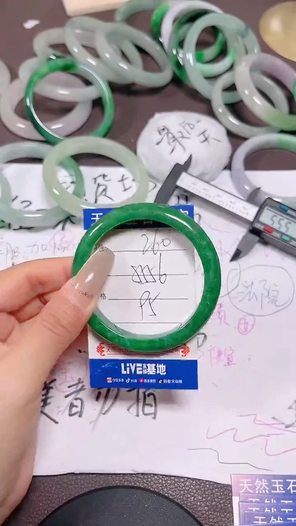 未镶嵌手镯翡翠260