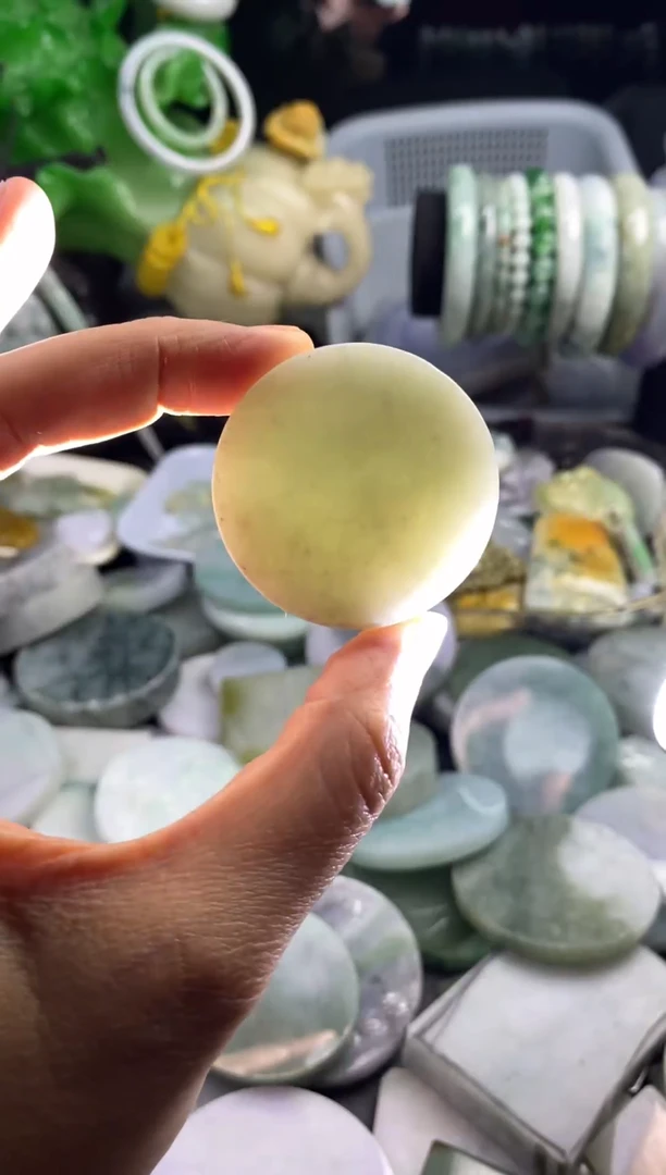 散珠翡翠翡翠A货29