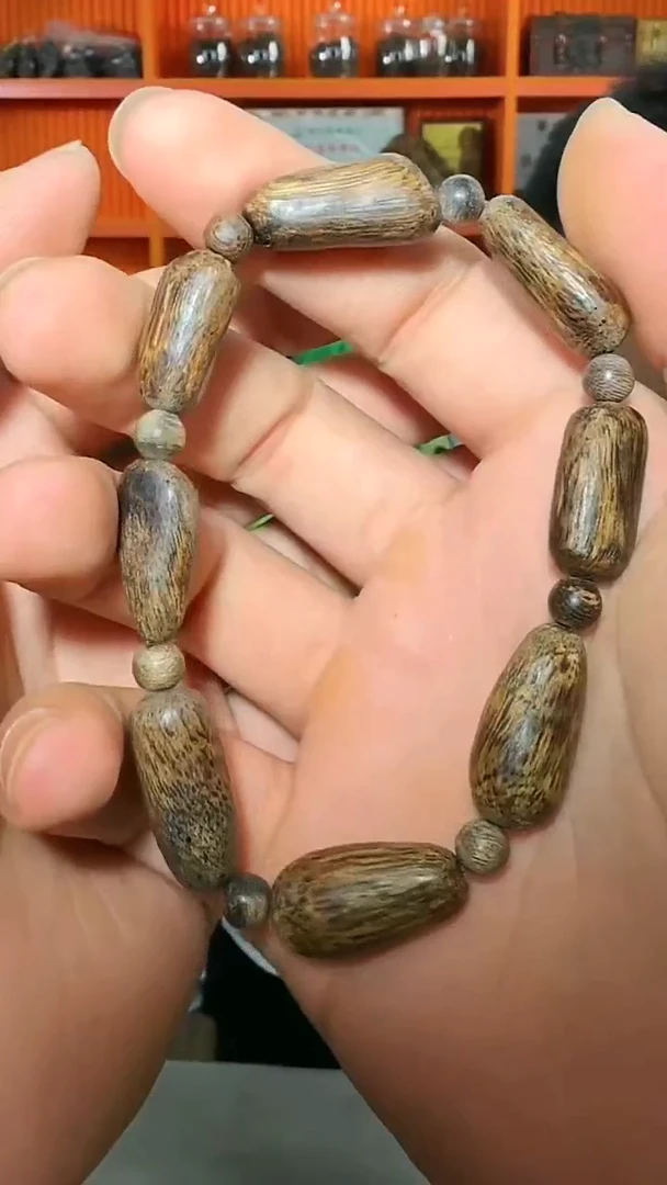 沉香手串170号单圈13g多样性发一