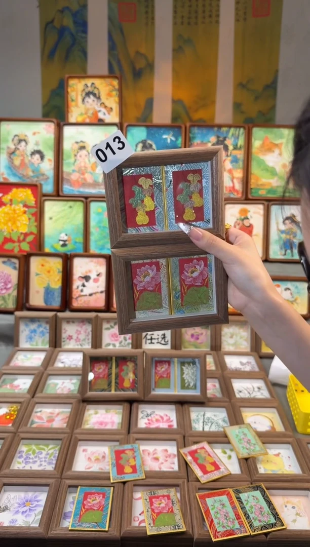 国画锦卡画013 手绘国画5