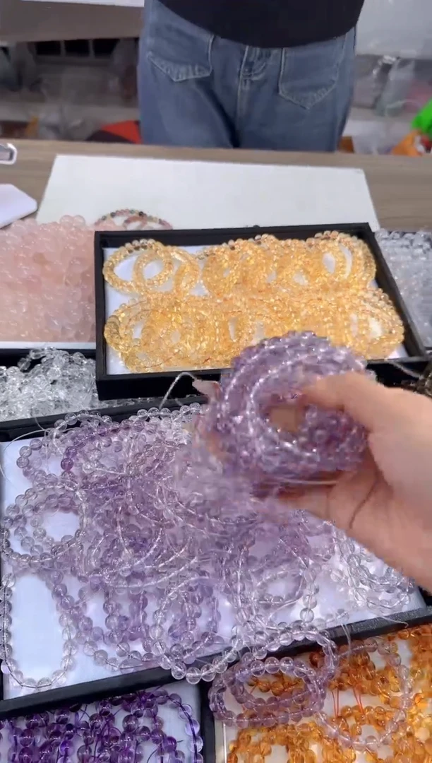 【闪购商品】水晶手串未镶嵌184/多样性发其一/9+