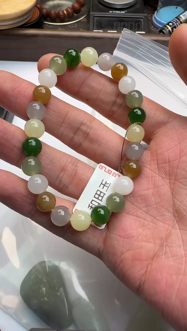 未镶嵌手串和田玉和田玉手串