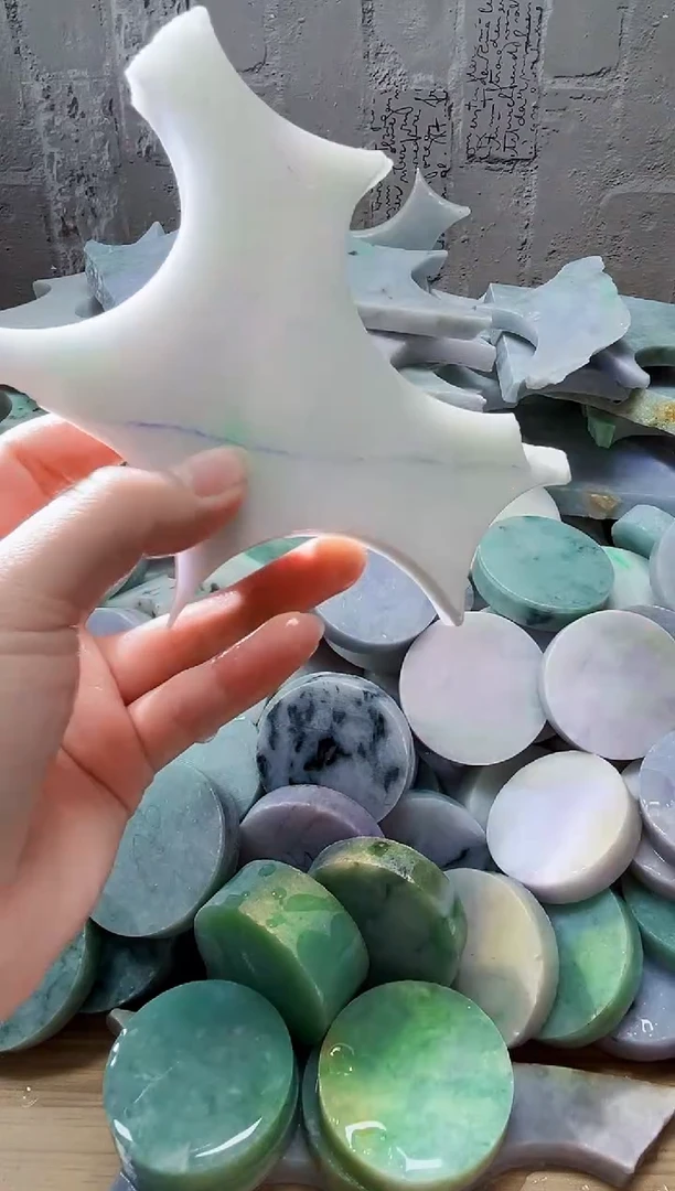 裸石翡翠天然翡翠A货石 南 763