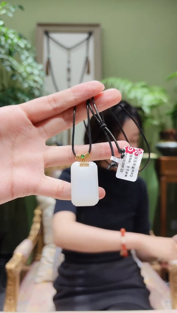 颈饰未镶嵌和田玉小*和田玉吊坠MXQ1209-23