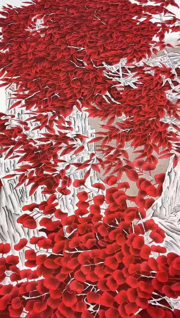 【闪购商品】国画周建真老师字画带亲笔合影证书1-56