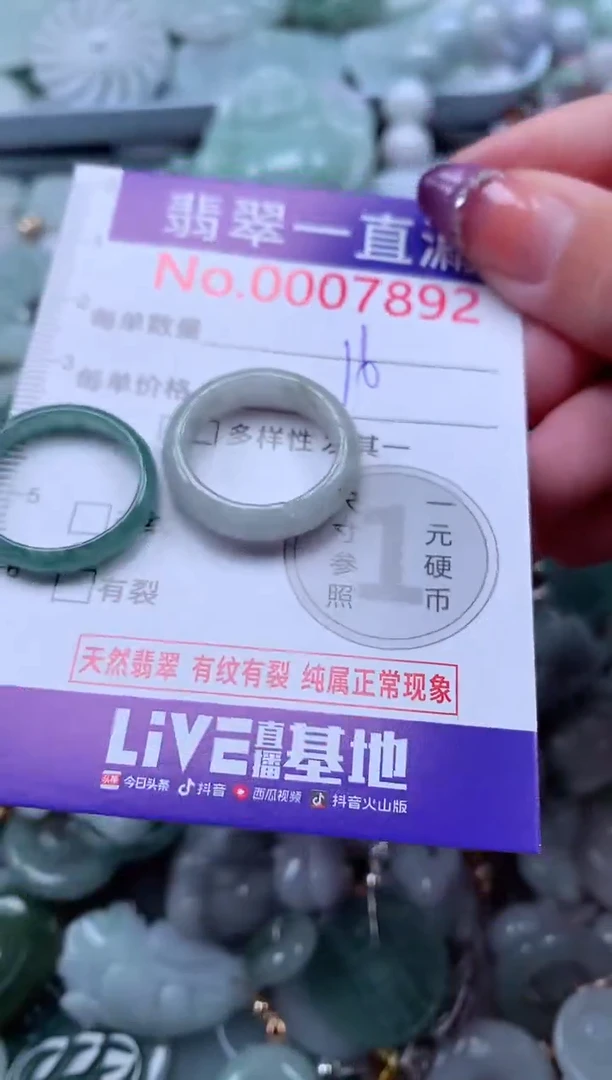 翡翠未镶嵌吊坠(不含链)7892