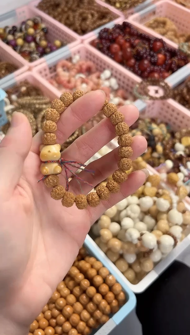 金刚菩提手串金刚搭配小熊