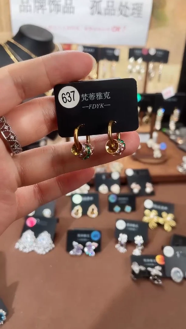 合金925银锆石梵637