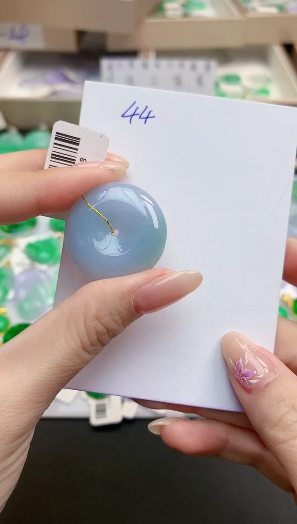 颈饰未镶嵌翡翠天然缅甸A货翡翠