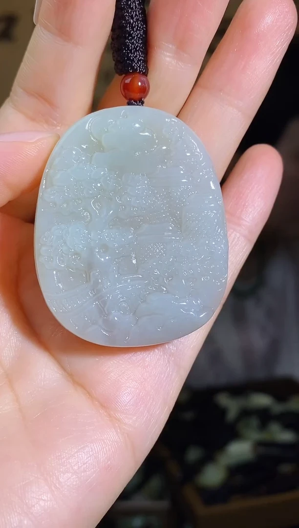 颈饰未镶嵌和田玉1