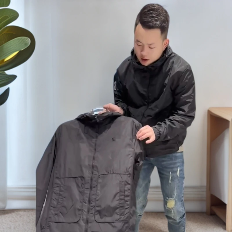 新款百搭帅气连帽长袖防晒服（内带网衬）4235