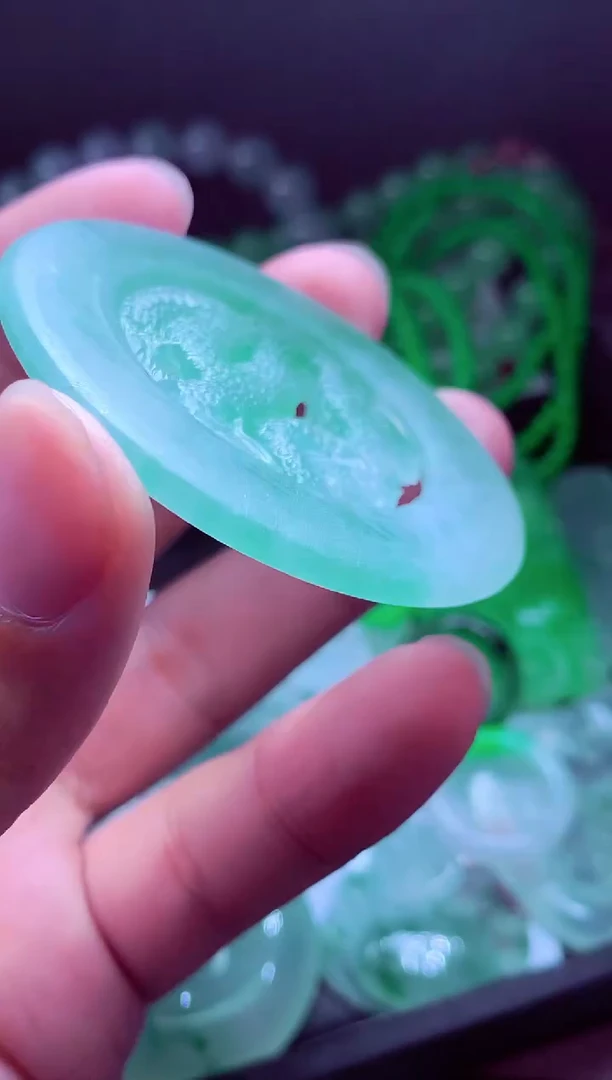 未镶嵌定制翡翠成*#翡翠毛货定制