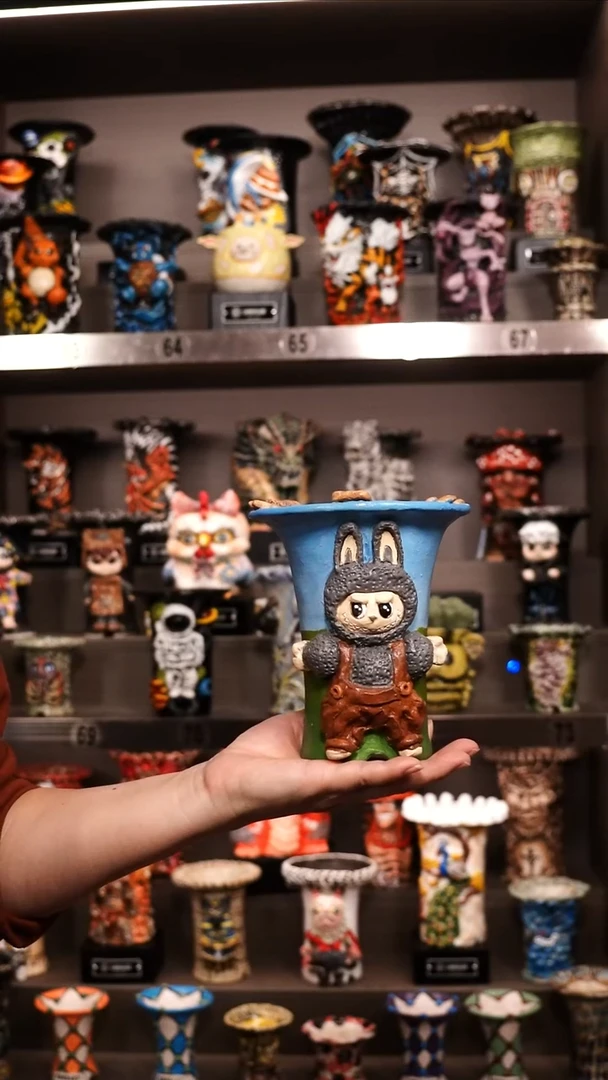 雷*敏泰国进口手工花盆个性创意花盆