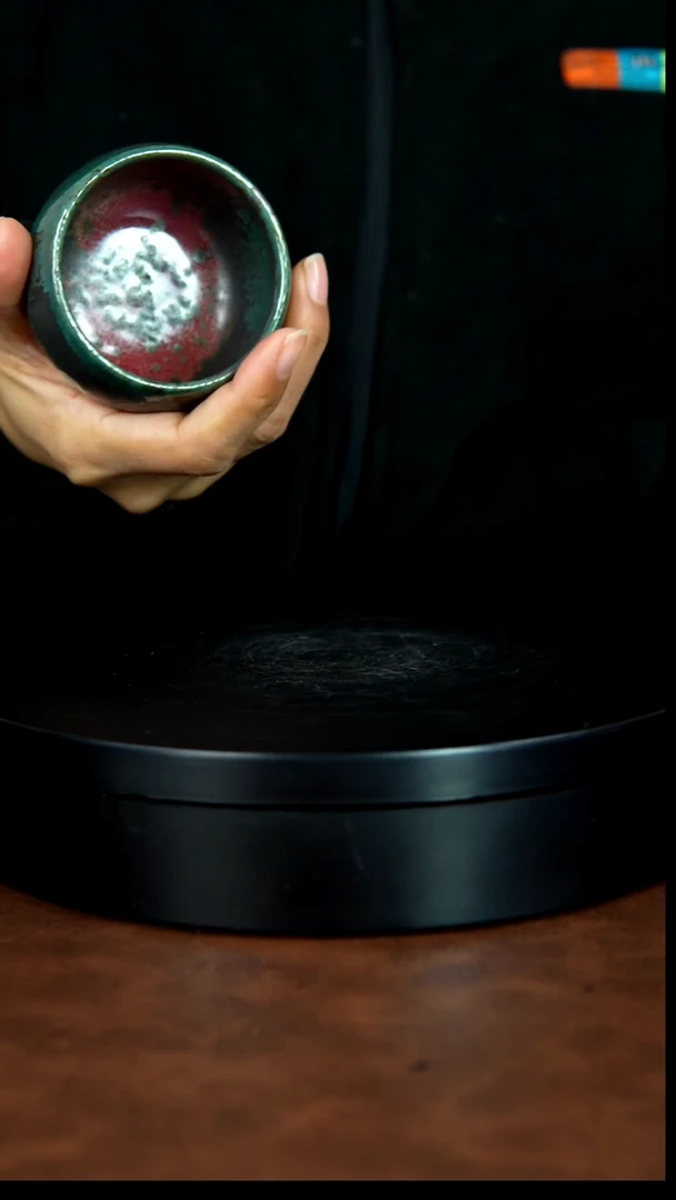 朱****室斗笠杯/禹州神垕特产】原矿原产地钧瓷茶具