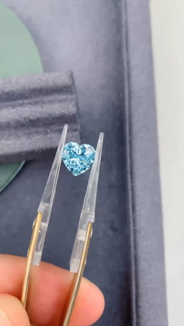 裸石海蓝宝石3ct 海蓝宝石