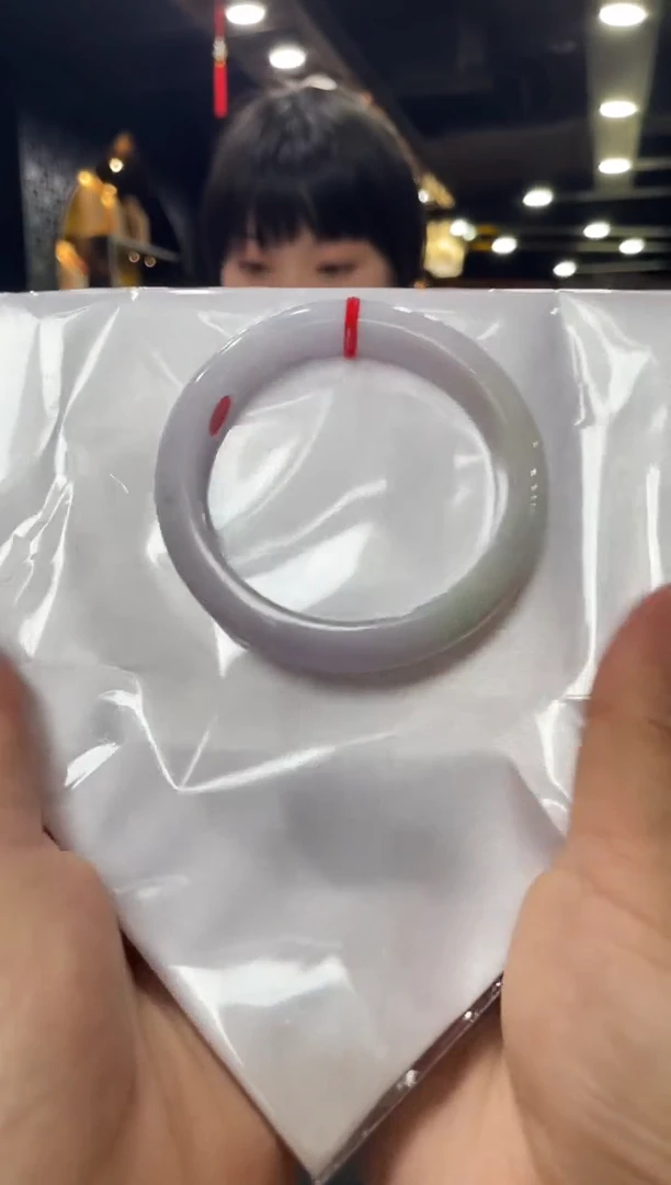 未镶嵌手镯翡翠86默认有纹有瑕不退不换，56-57