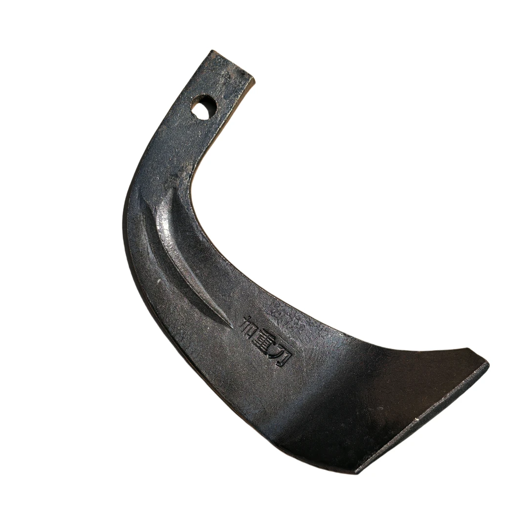 245型号大马力拖拉机加重刀旋耕刀高锰合金钢材质石头钩子旋耕机