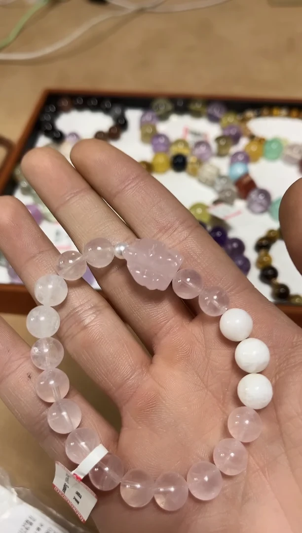 未镶嵌手链水晶24-55水晶多宝手串