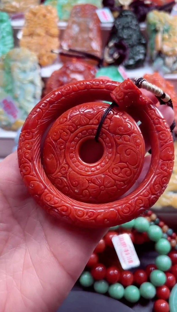 吊坠(不含链)未镶嵌翡翠6